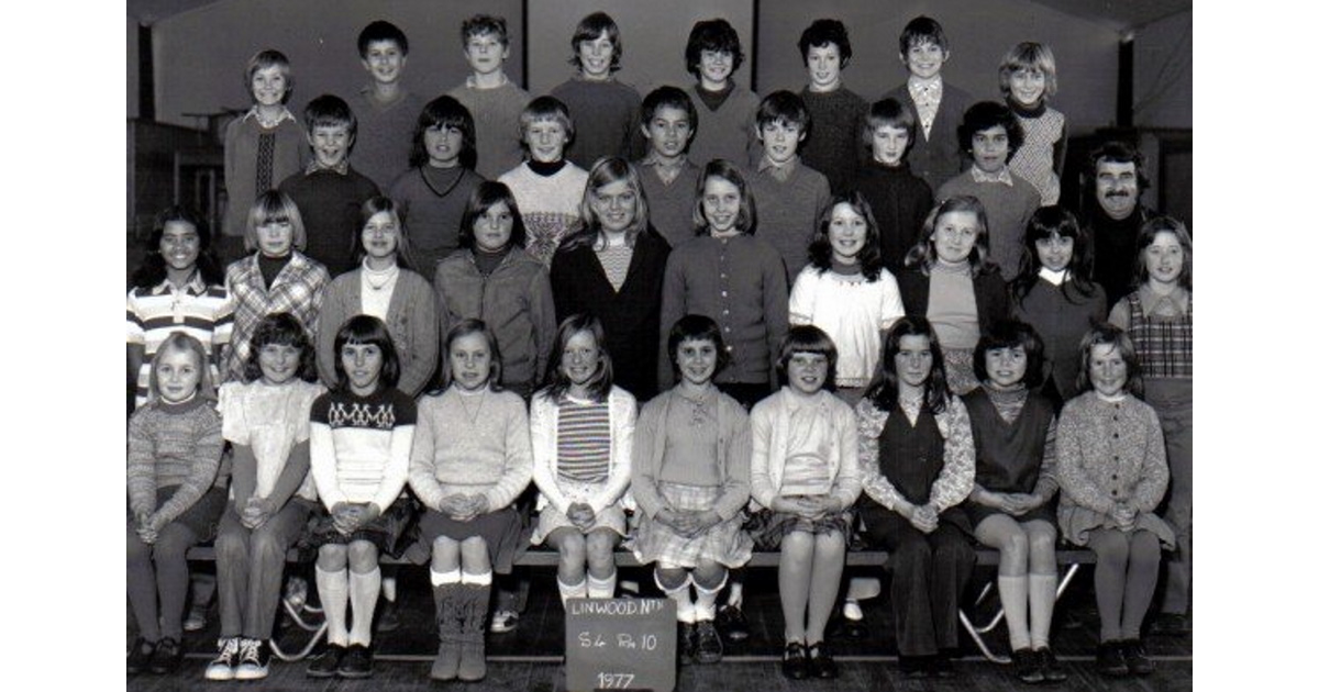 School Photo 1970's / Linwood North School Christchurch MAD on New Zealand