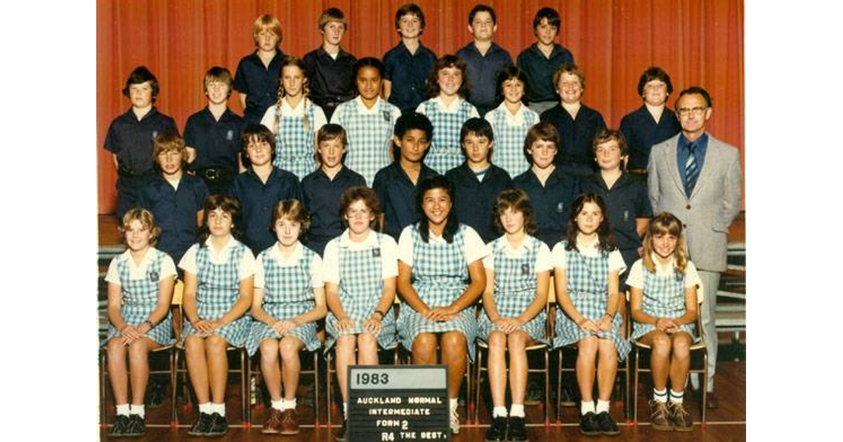 School Photo - 1980's / Auckland Normal Intermediate - Mount Eden | MAD ...