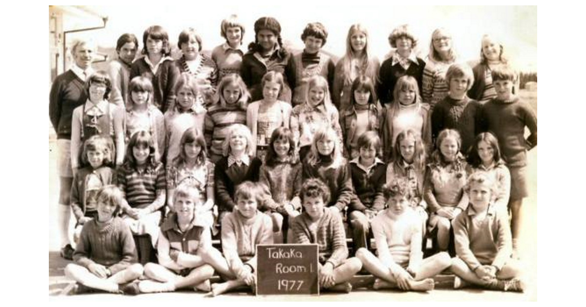 School Photo 1970's / Takaka Primary School Takaka MAD on New Zealand