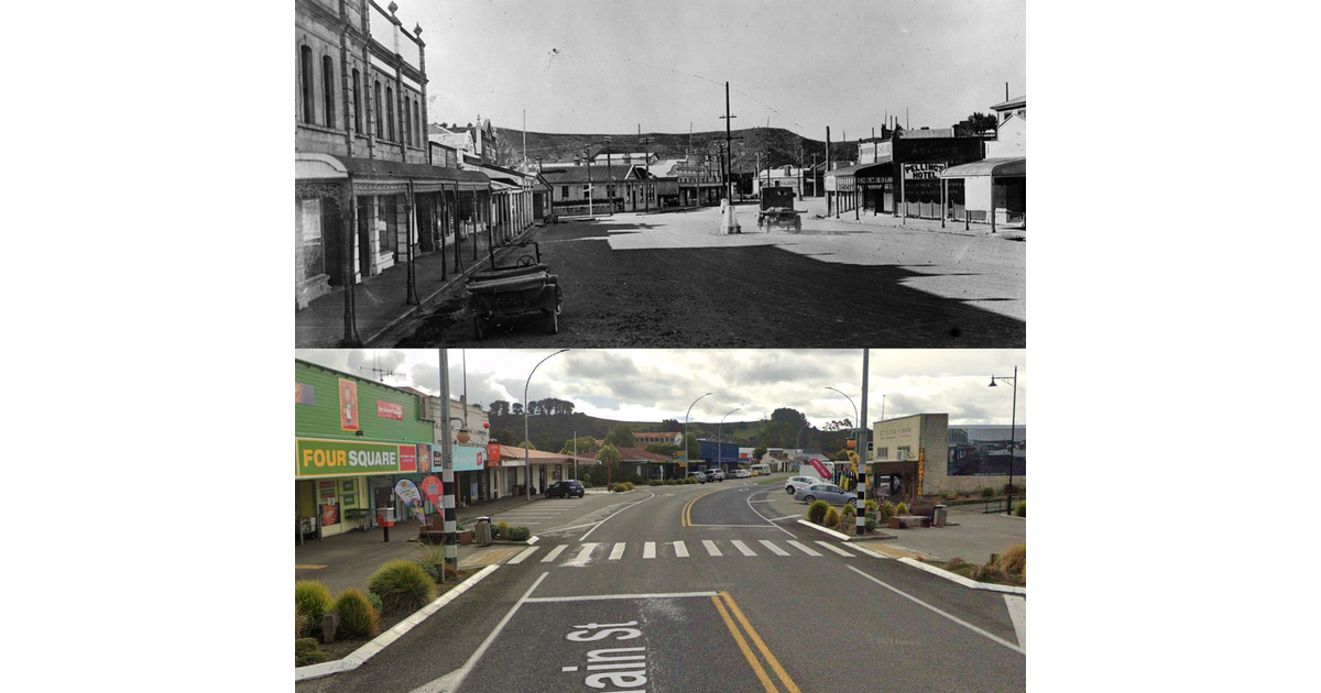 Manawatu Wanganui / Then and Now MAD on New Zealand