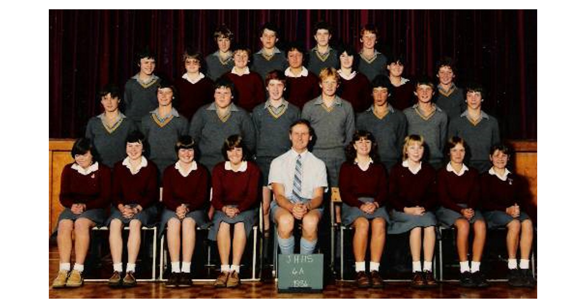 School Photo 1980's / James Hargest High School Invercargill MAD