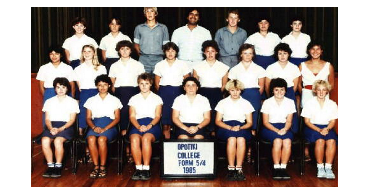 School Photo - 1980's / Opotiki College - Opotiki | MAD on New Zealand