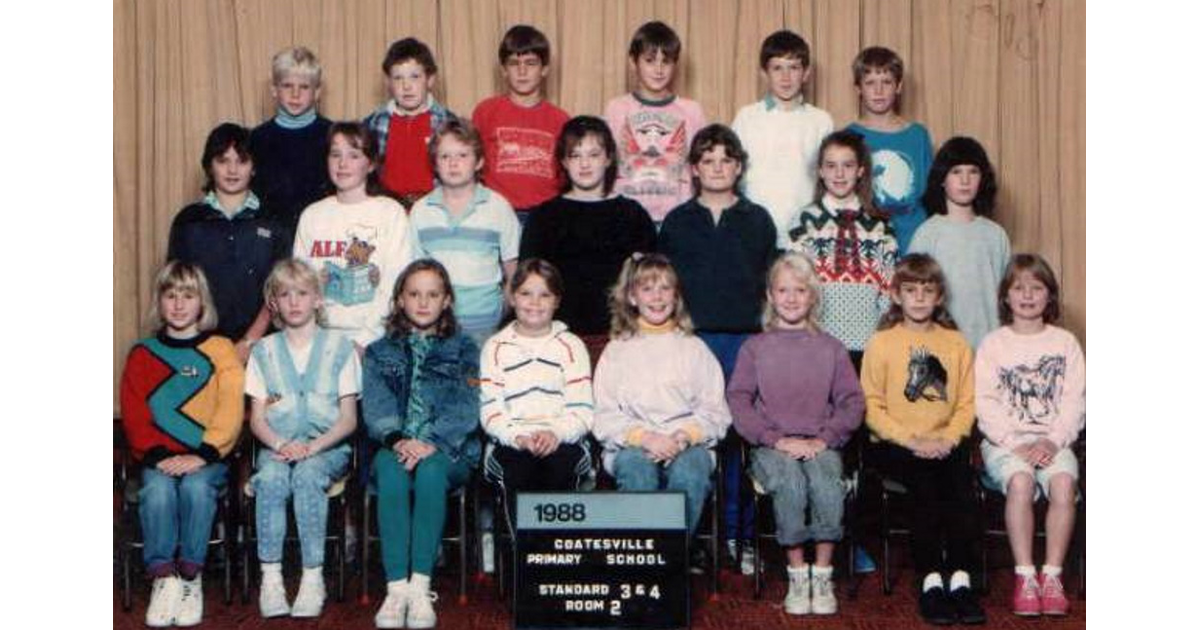 School Photo 1980's / Coatesville School Coatesville MAD on New