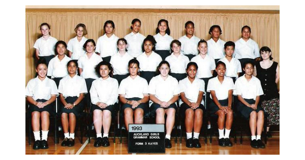 School Photo 1990's / Auckland Girls' Grammar School Auckland MAD