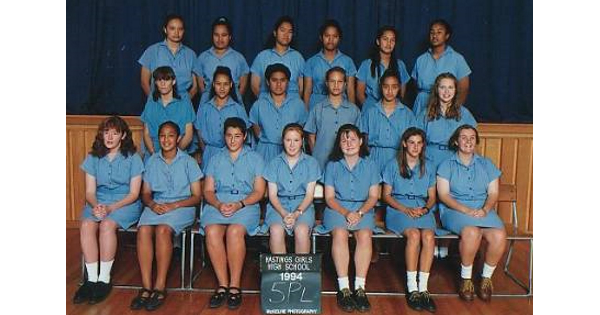School Photo 1990's / Hastings Girls High School Hastings MAD on