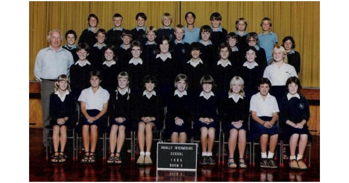 School Photo - 1980's / Bohally Intermediate School - Blenheim | MAD on ...