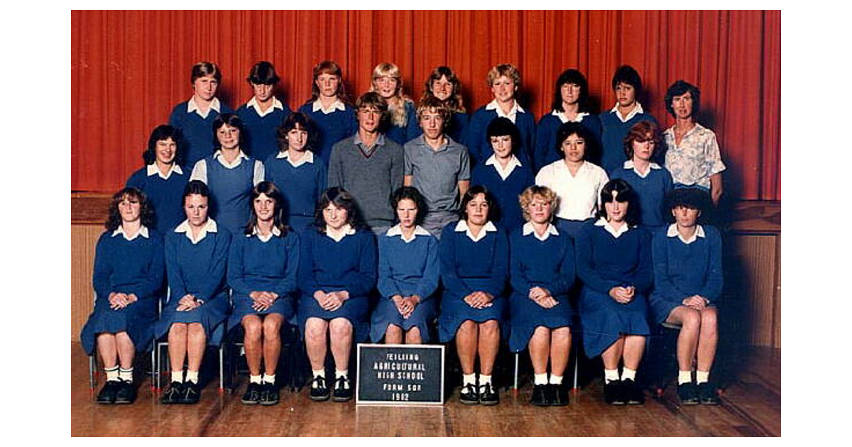 School Photo - 1980's / Feilding High School - Feilding | MAD on New ...