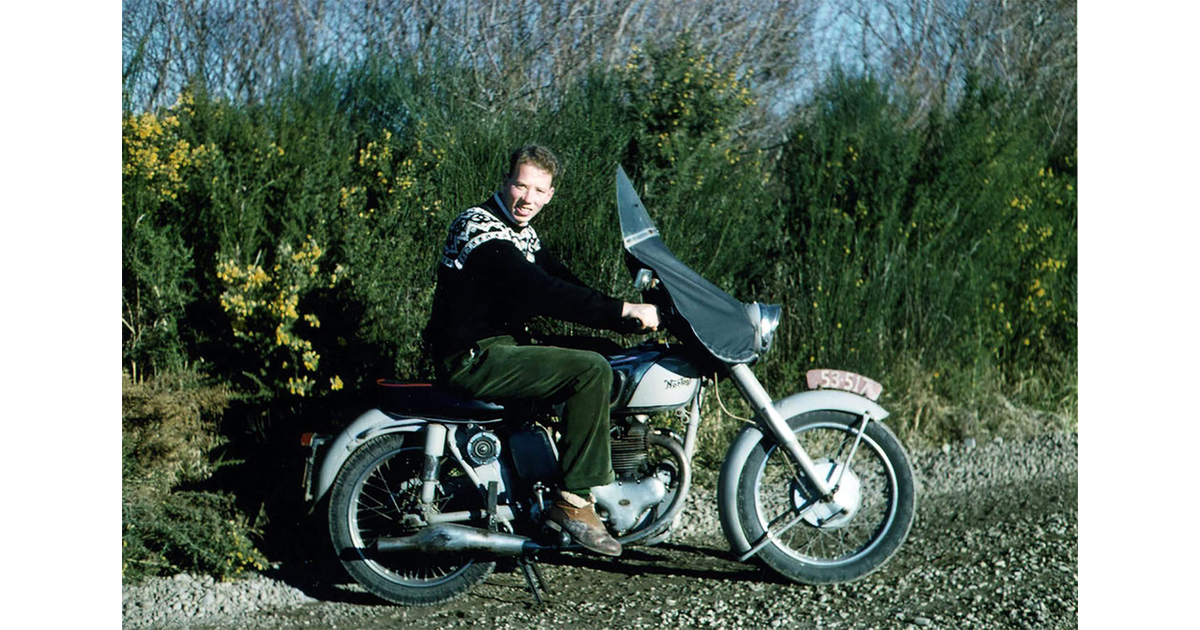 Motorcycle Nostalgia Photography Historical Mad On New Zealand