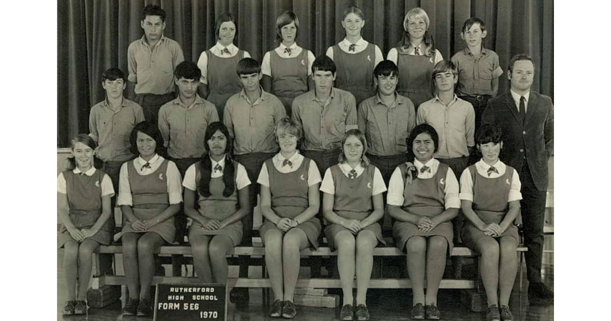 School Photo - 1970's / Rutherford College - Auckland | MAD on New Zealand