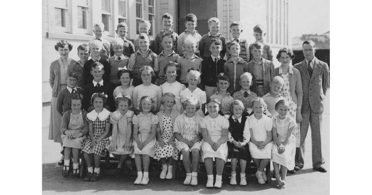 School Photo 1950s Mornington School Dunedin Mad On New Zealand