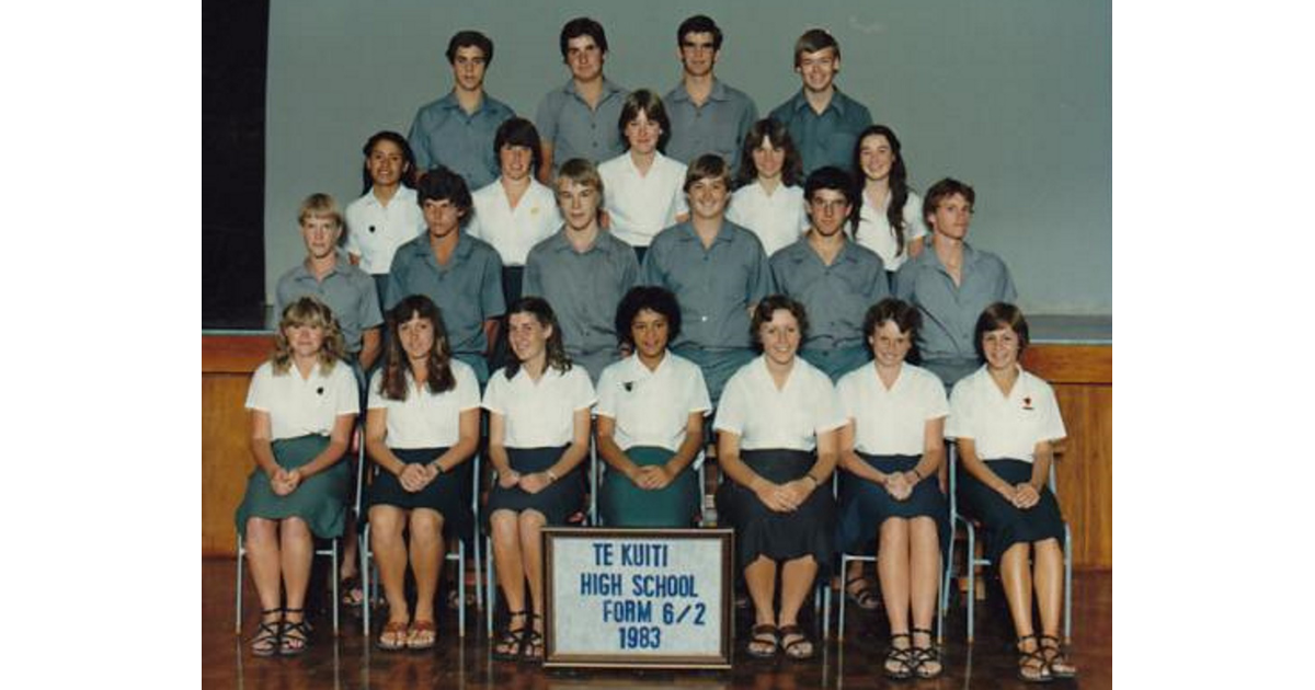 School Photo 1980's / Te Kuiti High School Te Kuiti MAD on New