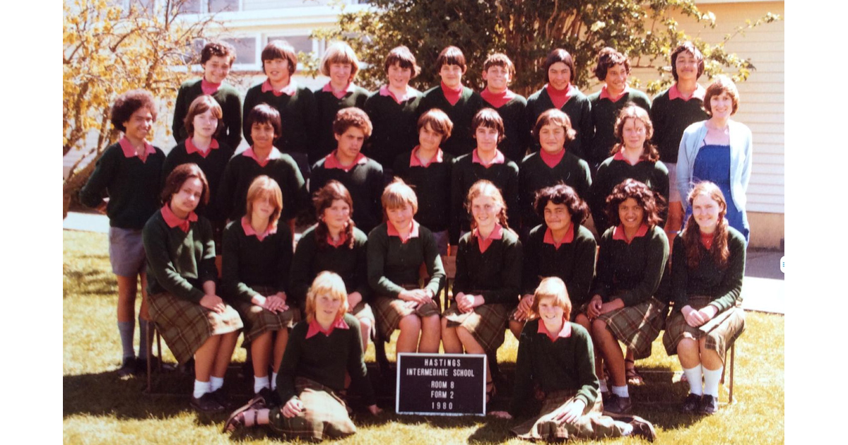 School Photo 1980's / Hastings Intermediate School Hastings MAD