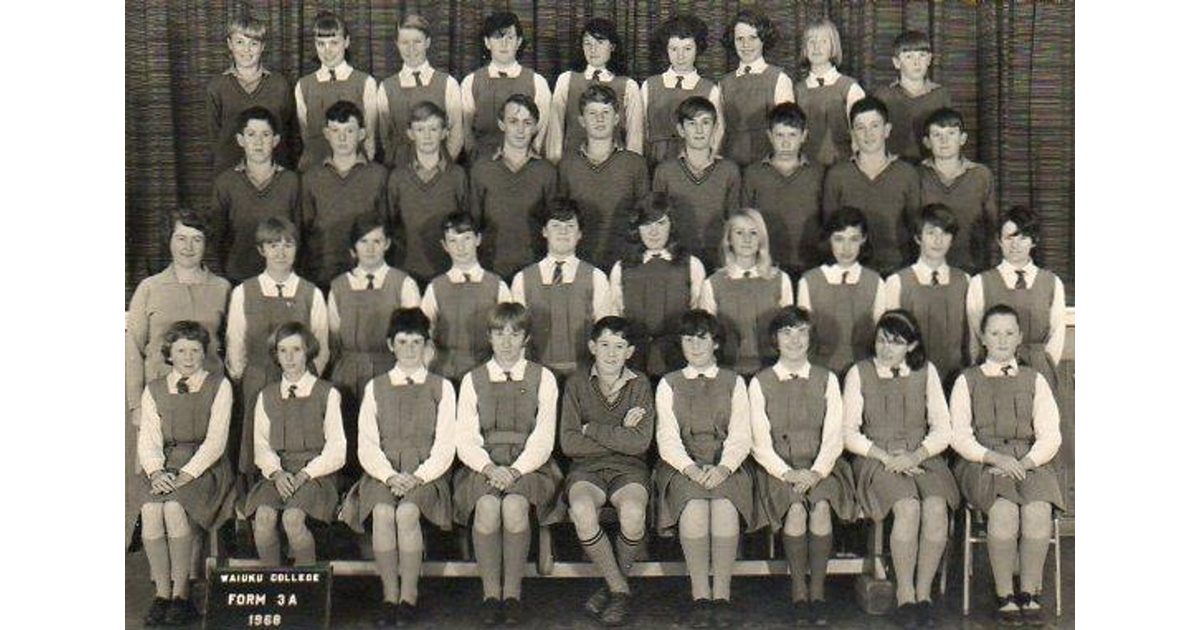 School Photo - 1960's / Waiuku College - Waiuku | MAD on New Zealand