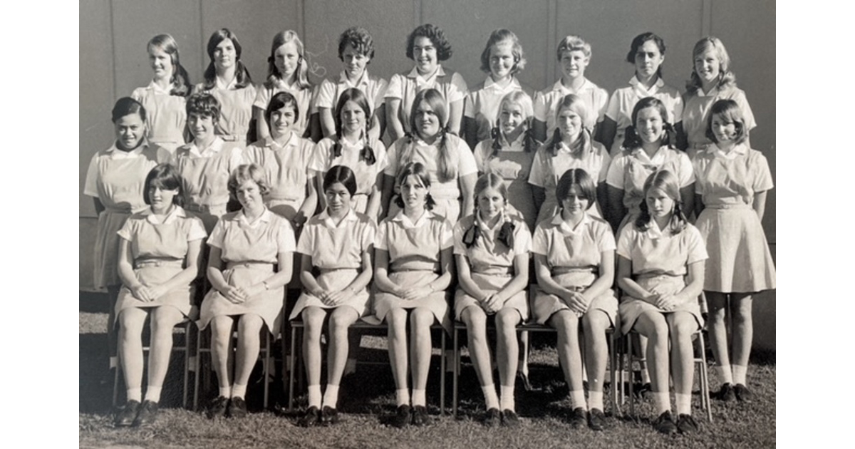 School Photo 1960's / Hastings Girls High School Hastings MAD on