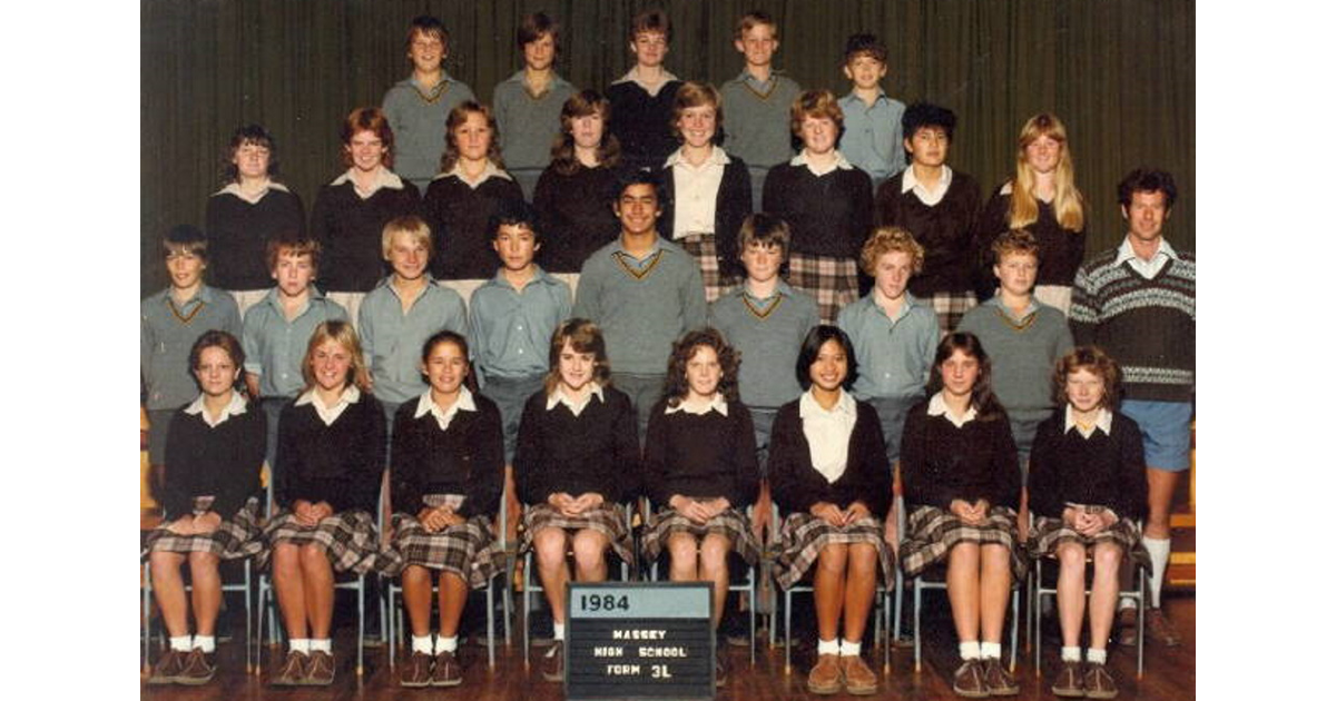 School Photo 1980 S Massey High School Auckland Mad On New Zealand