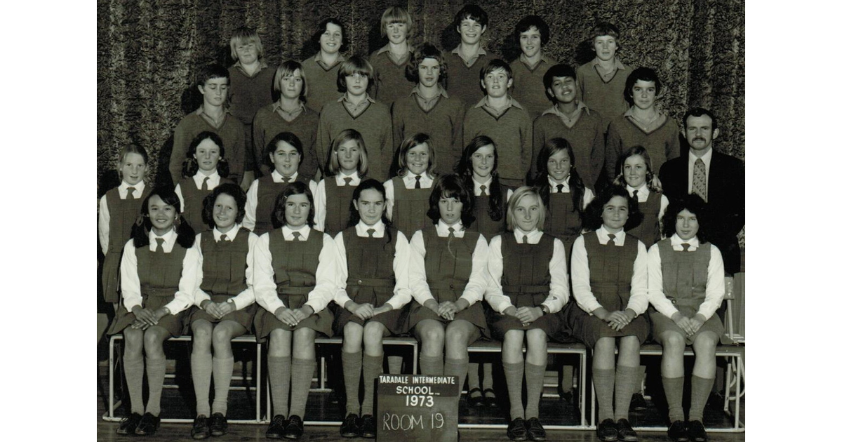 School Photo - 1970's / Taradale Intermediate - Napier | MAD on New Zealand