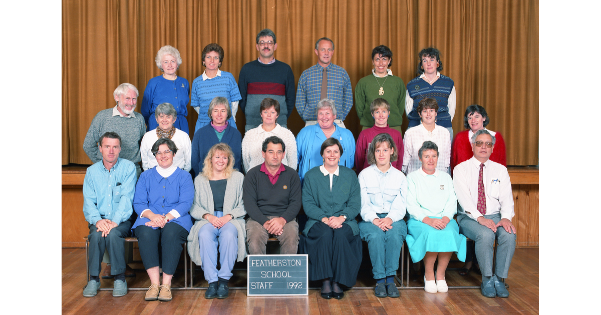 School Photo 1990's / Featherston School Featherston MAD on New Zealand