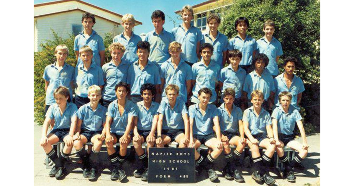 School Photo - 1980's / Napier Boys High School - Napier | MAD on New ...