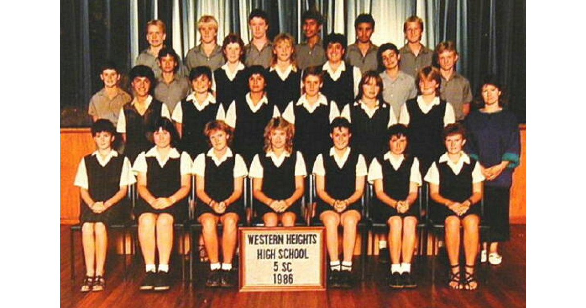 School Photo - 1980's / Western Heights High School - Rotorua | MAD on ...