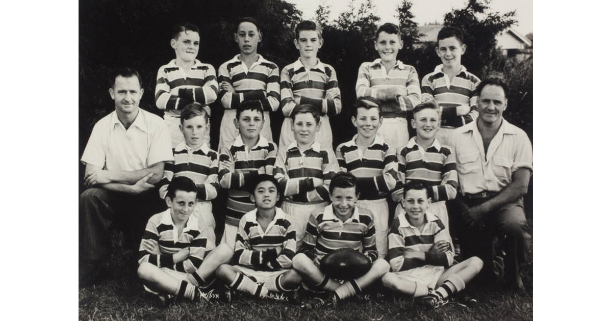 Rugby / Team Photo - 1950's | MAD On New Zealand