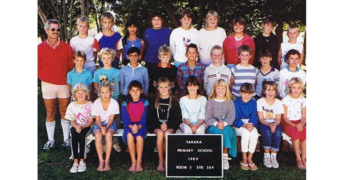 School Photo 1980's / Takaka Primary School Takaka MAD on New Zealand