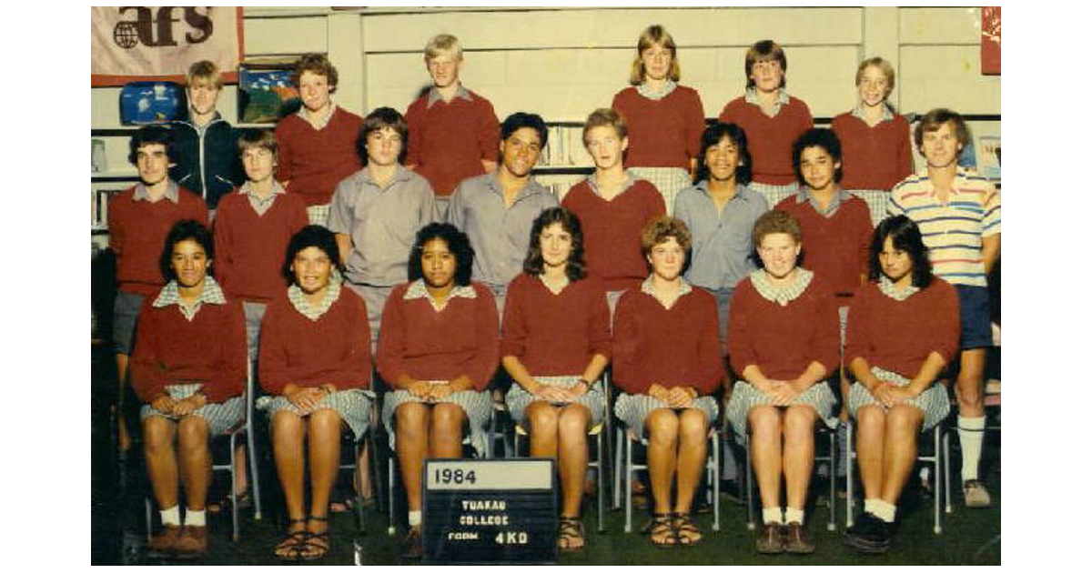 School Photo - 1980's / Tuakau College - Tuakau | MAD on New Zealand