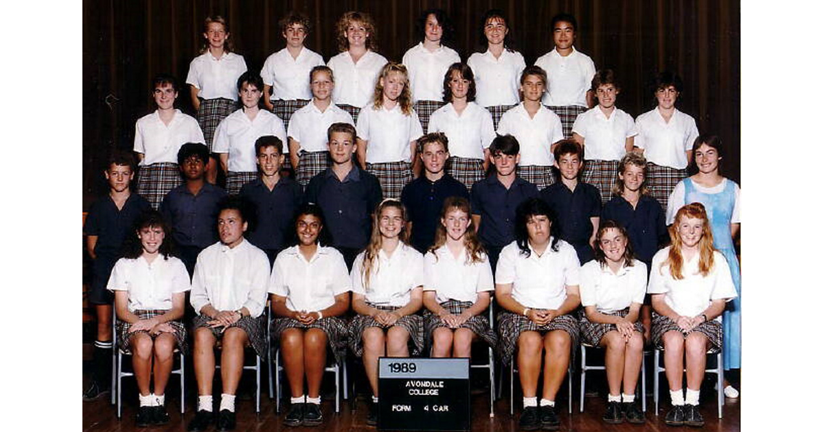 School Photo - 1980's / Avondale College - Auckland | MAD on New Zealand