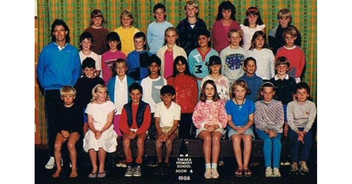 School Photo 1980's / Takaka Primary School Takaka MAD on New Zealand