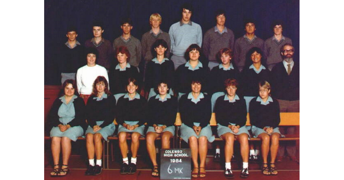 School Photo - 1980's / Colenso High School - Napier | MAD on New Zealand