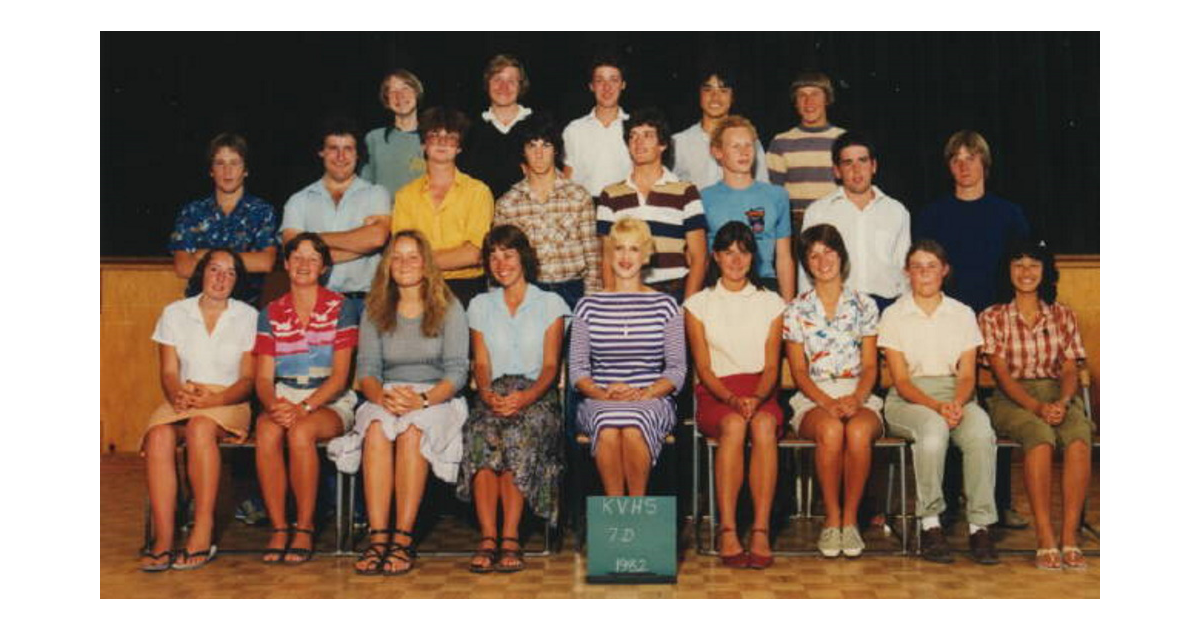 School Photo - 1980's / Kaikorai Valley College - Dunedin | MAD on New ...