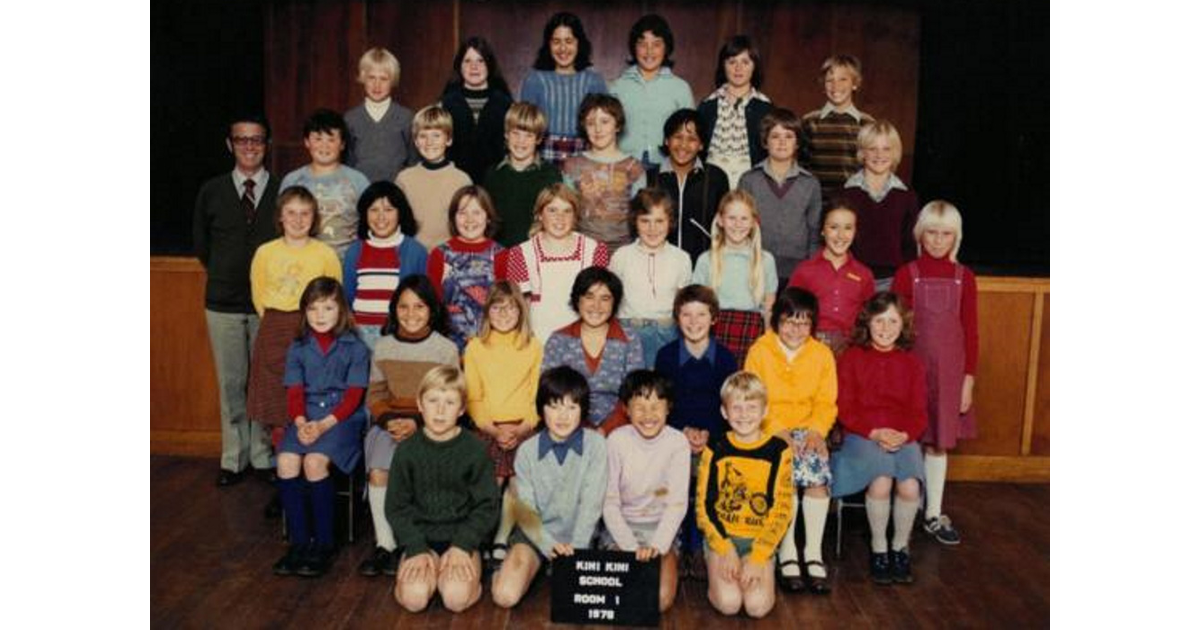 School Photo 1970's / Kihikihi School Kihikihi MAD on New Zealand