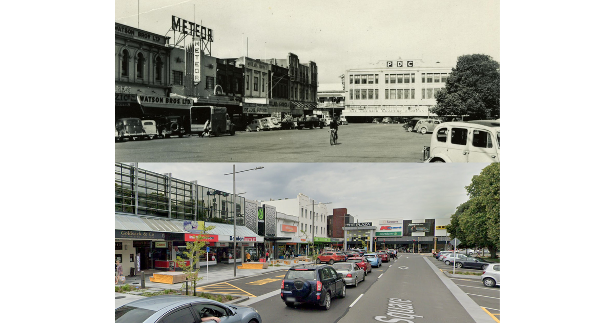 Manawatu Wanganui / Then and Now MAD on New Zealand
