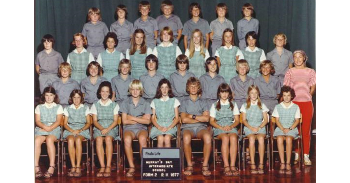 School Photo 1980's / Murrays Bay Intermediate School Auckland