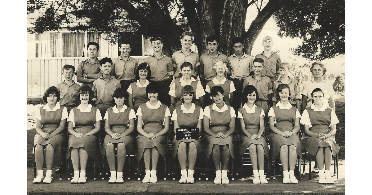 School Photo - 1960's / Penrose High School - Auckland | MAD on New Zealand