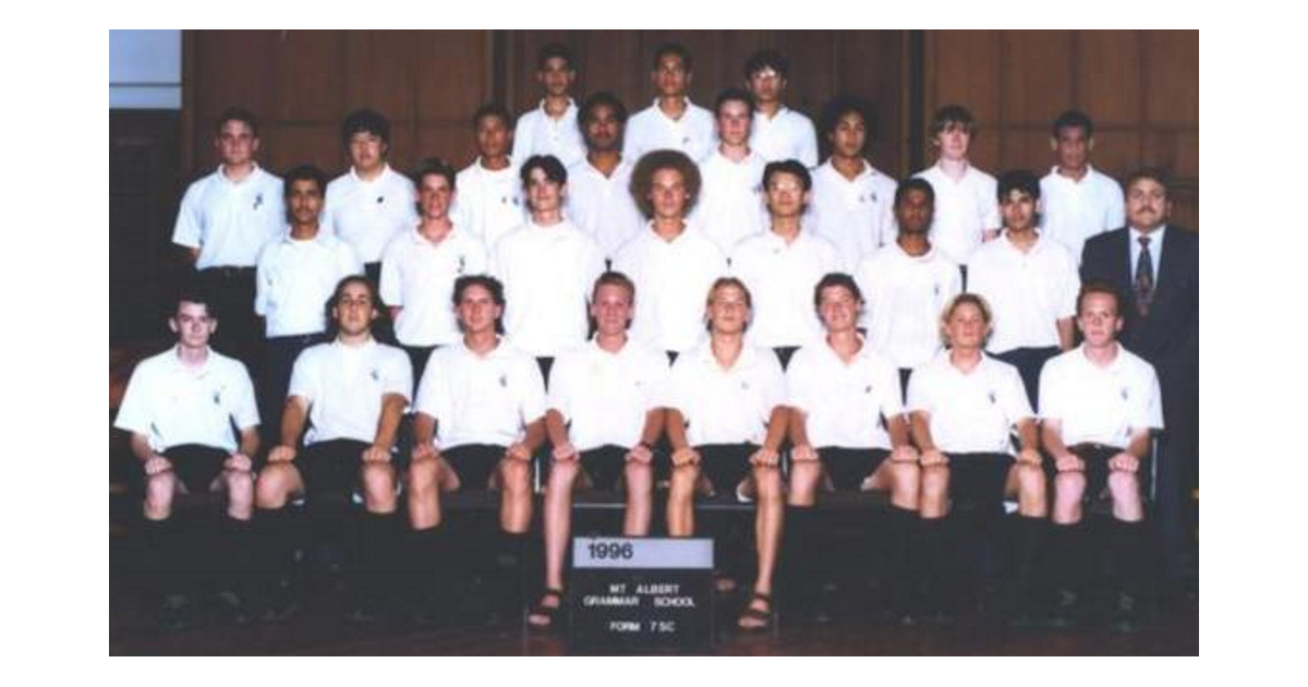 School Photo 1990's / Mount Albert Grammar School Auckland MAD on