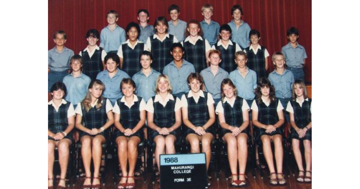 School Photo - 1980's / Mahurangi College - Warkworth | MAD on New Zealand