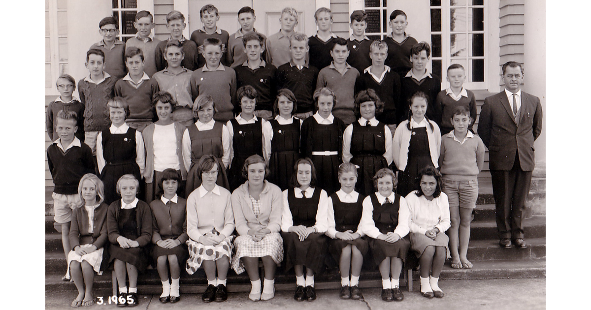 School Photo 1960's / Dannevirke North School Dannevirke MAD on