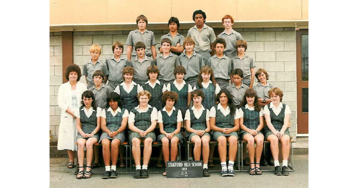 School Photo 1980's / Stratford High School Stratford MAD on New