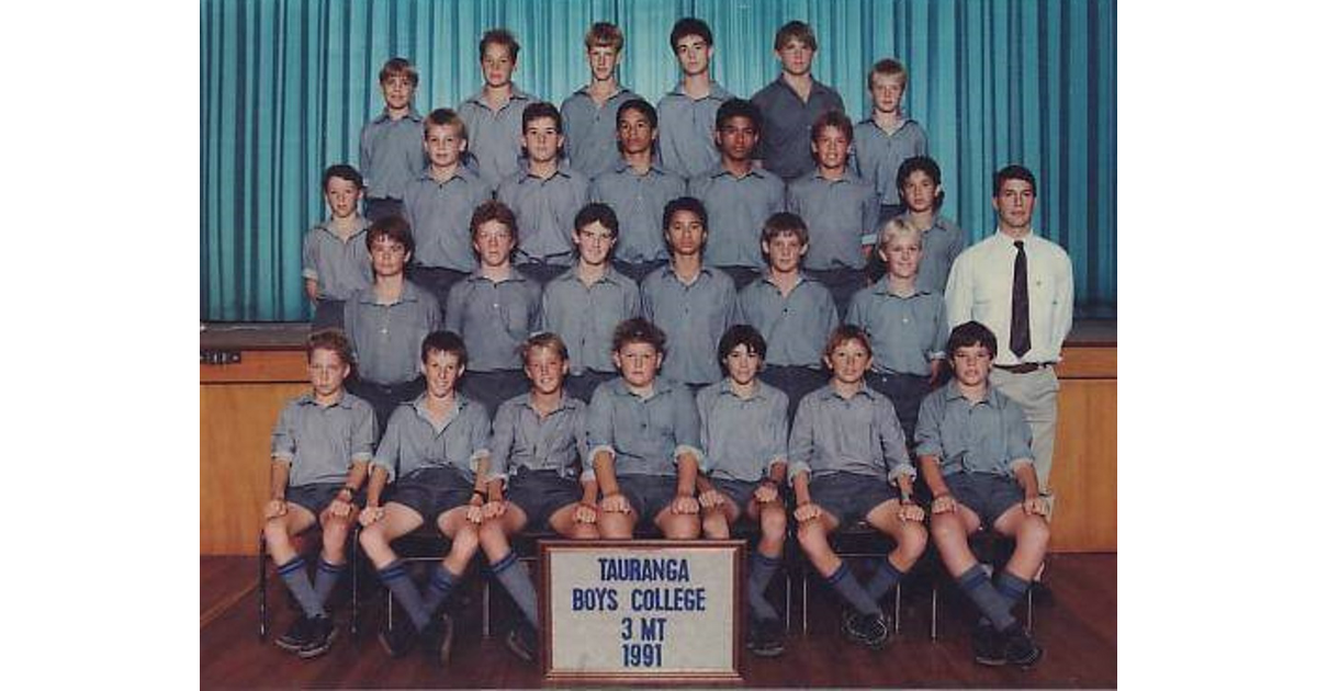 School Photo 1990's / Tauranga Boys College Tauranga MAD on New
