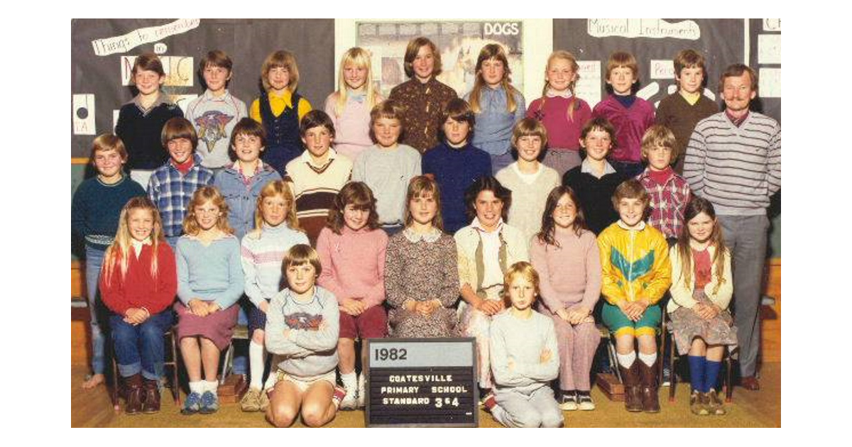 School Photo 1980's / Coatesville School Coatesville MAD on New