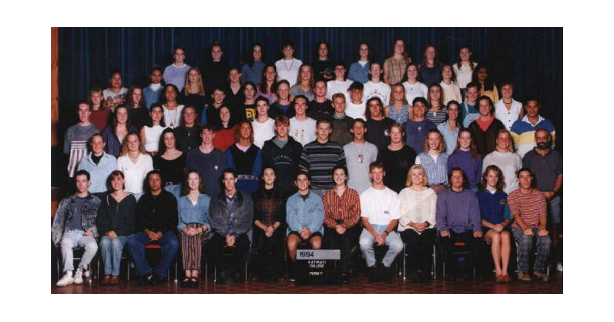 School Photo 1990's / Katikati College Katikati MAD on New Zealand