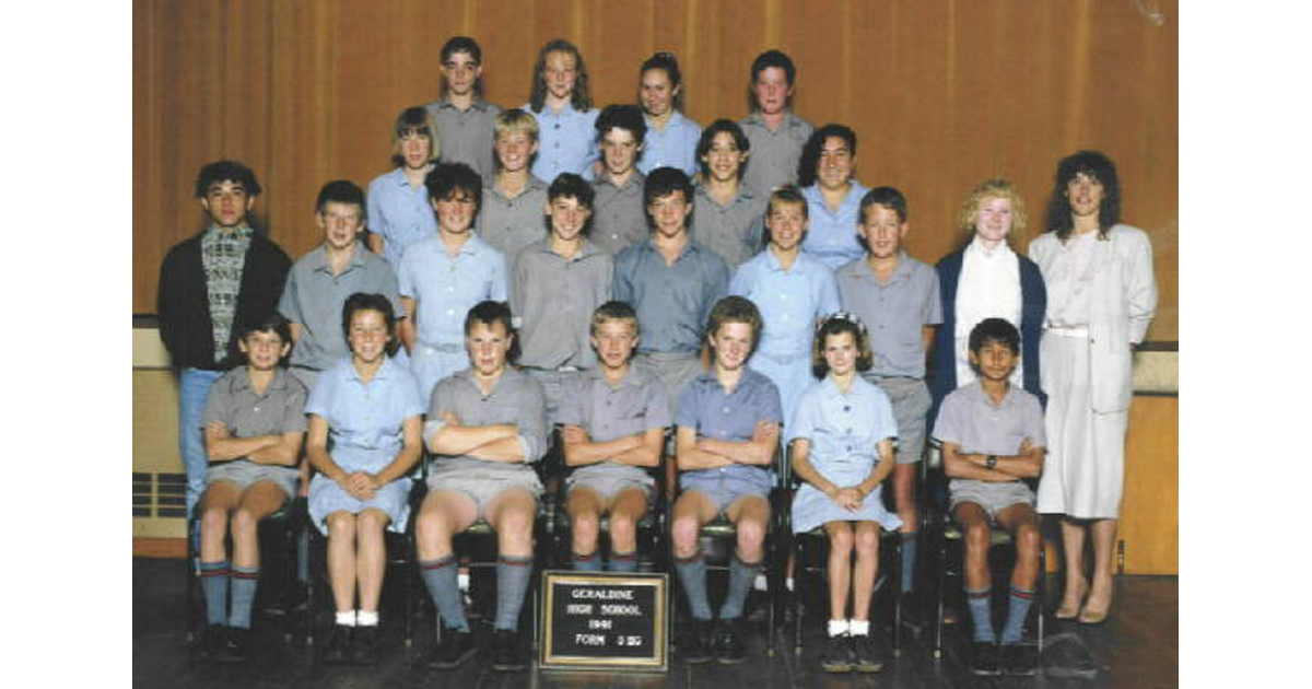 School Photo 1990's / Geraldine High School Geraldine MAD on New