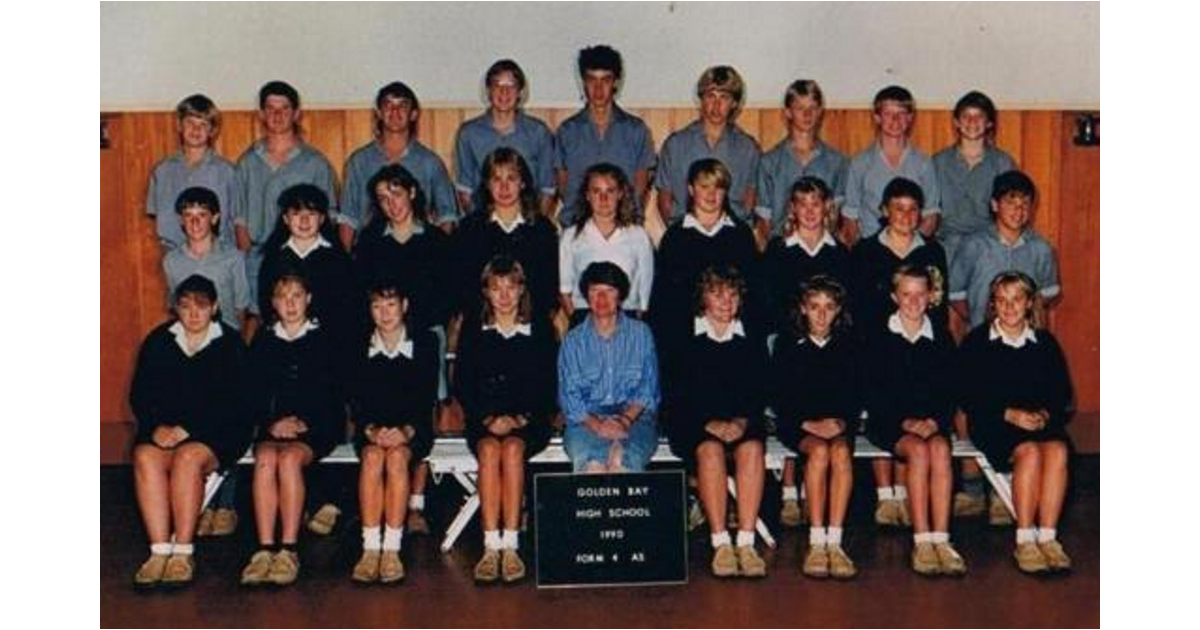 School Photo 1990's / Golden Bay High School Golden Bay MAD on