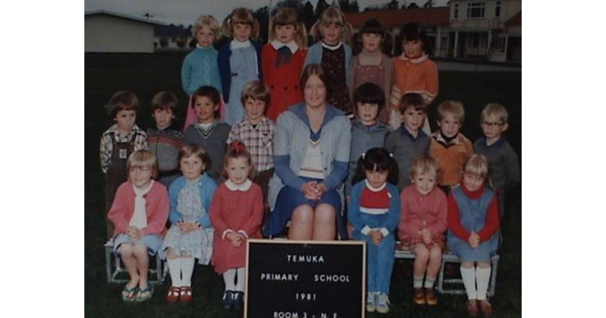 School Photo 1980 S Temuka Primary School Temuka Mad On New Zealand