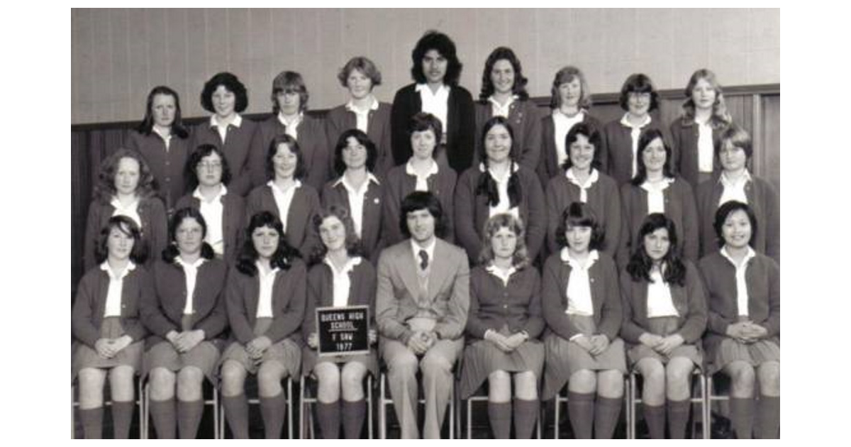 School Photo - 1970's / Queens High School - Dunedin | MAD on New Zealand