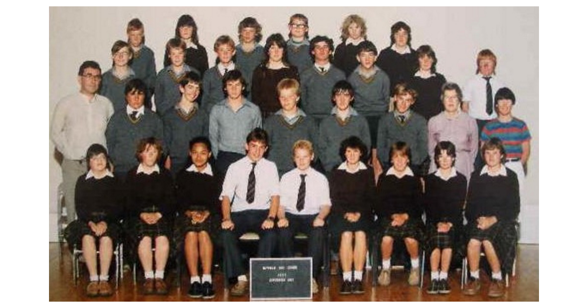 School Photo - 1980's / Bayfield High School - Dunedin | MAD on New Zealand