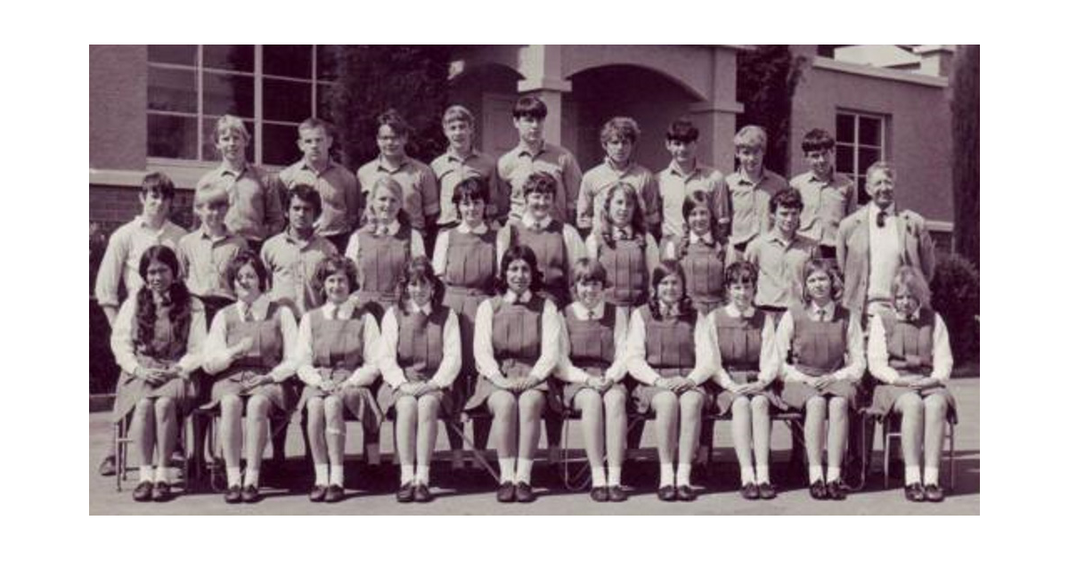School Photo 1970's / Central Hawkes Bay College Waipukurau MAD