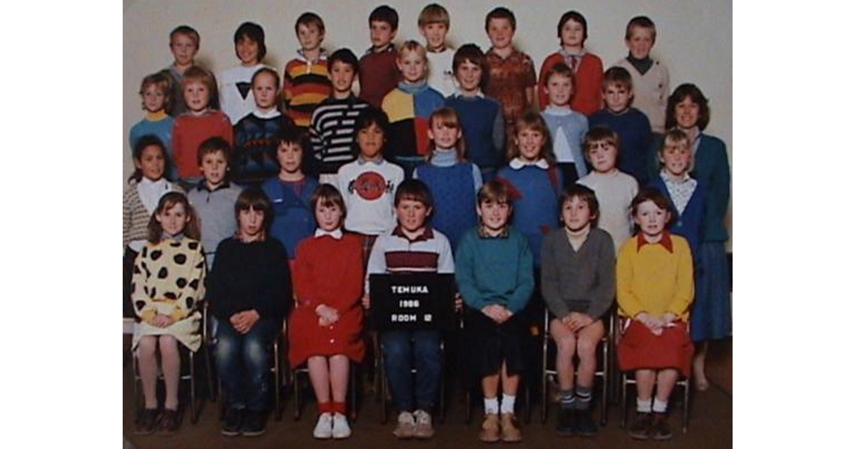 School Photo 1980 S Temuka Primary School Temuka Mad On New Zealand