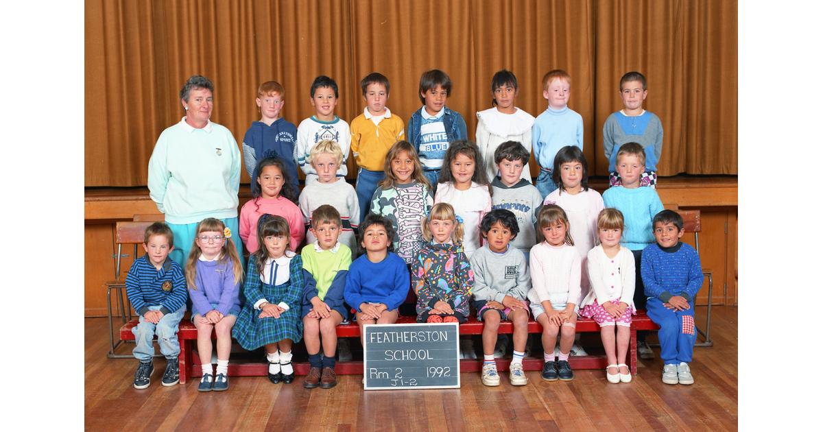 School Photo 1990's / Featherston School Featherston MAD on New