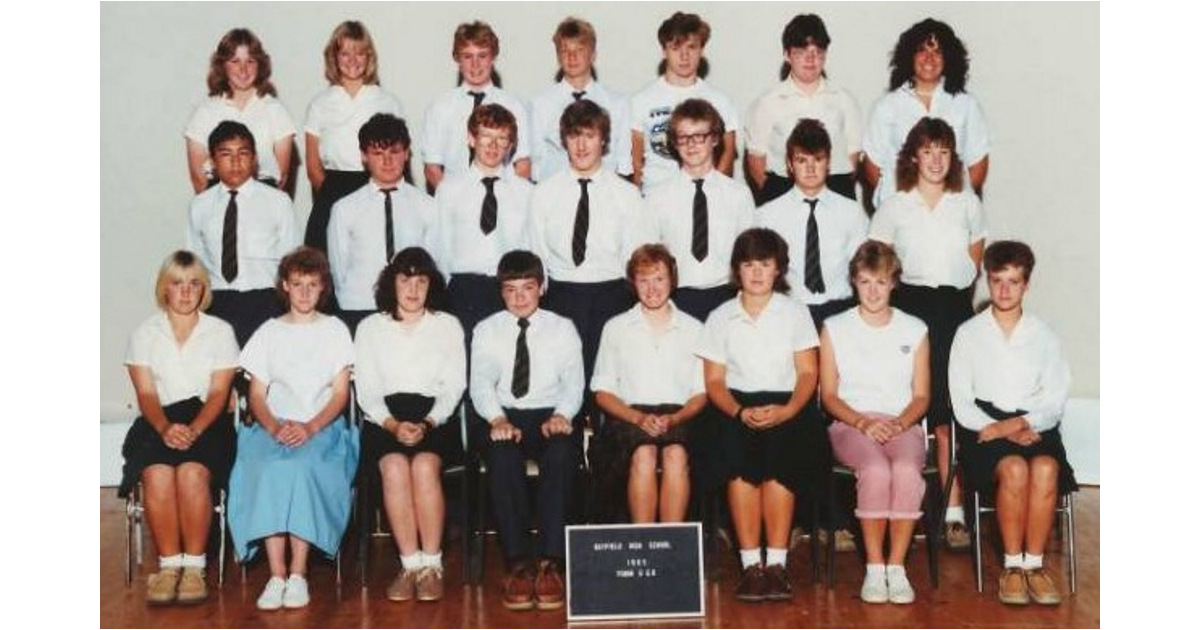School Photo - 1980's / Bayfield High School - Dunedin | MAD on New Zealand
